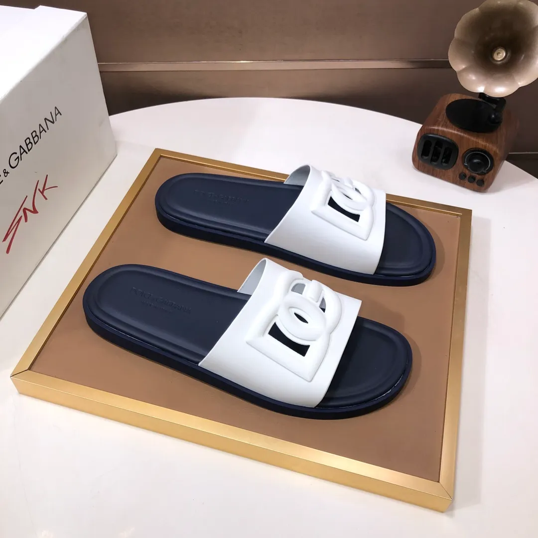 Men's shoes💰280💰【D&G】High-end quality Product trademark: DG "Dolce & Gabban*" slippers, Product material: Imported cowhide upper, original air cushion outsole, regular size: 38-45